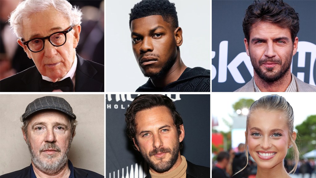 Cast portraits accompanying Deadline’s coverage of the 3six9 Studios slate